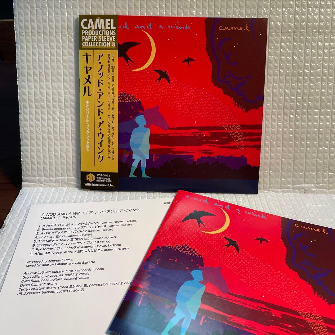AOR 紙ジャケットCD キャメル/ア・ノッド・アンド・ア・ウインク
