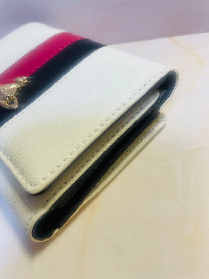 Vivienne Westwood 三つ折り財布　白　ホワイト