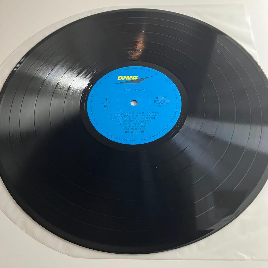 LP　長渕剛　昭和　非売品パネル　レコード　とんぼ