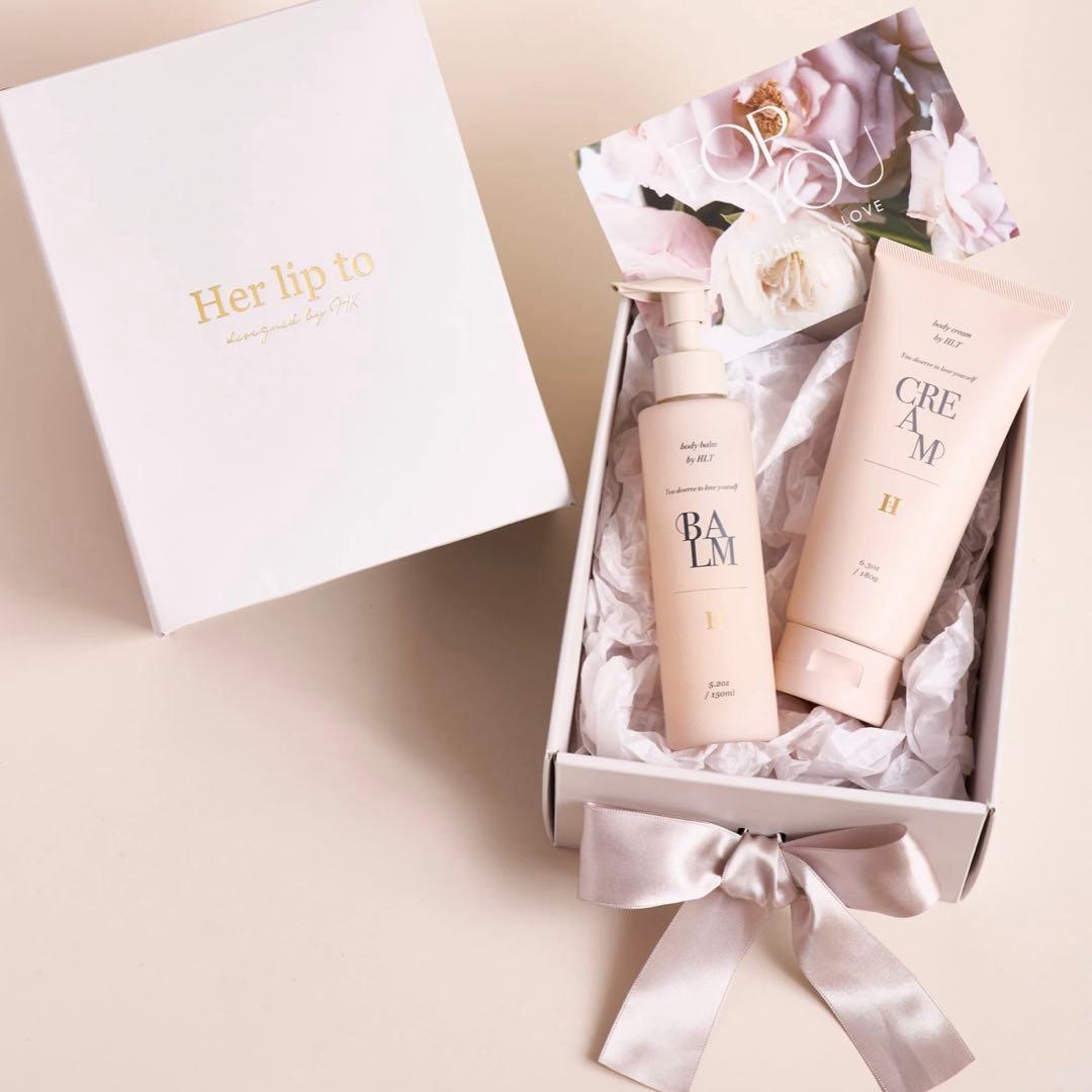 【未使用】2点セットHer lip to BEAUTY ボディクリーム　バーム
