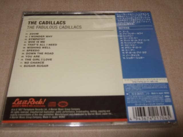 THE CADILLACS,新品未開封,ドゥー・ワップ,キャデラックス
