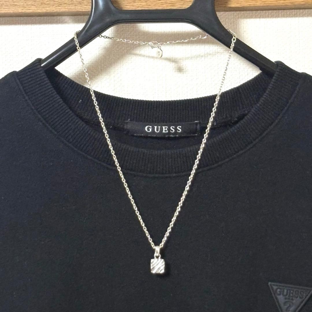 【GARNI】ガルニ スクエア型 ペンダント 47cm ネックレス SILVER