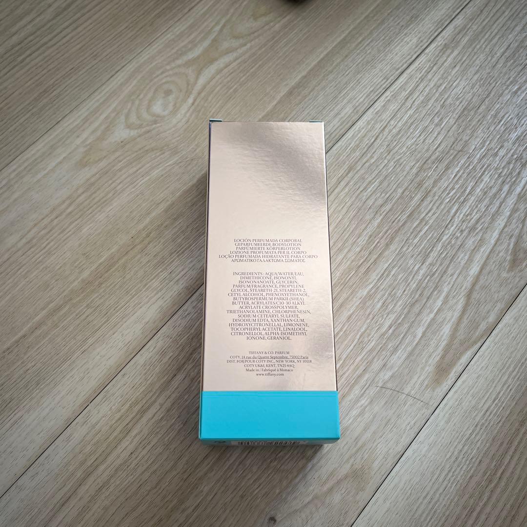 Tiffany & Co. ローズ ゴールド ボディローション 200ml