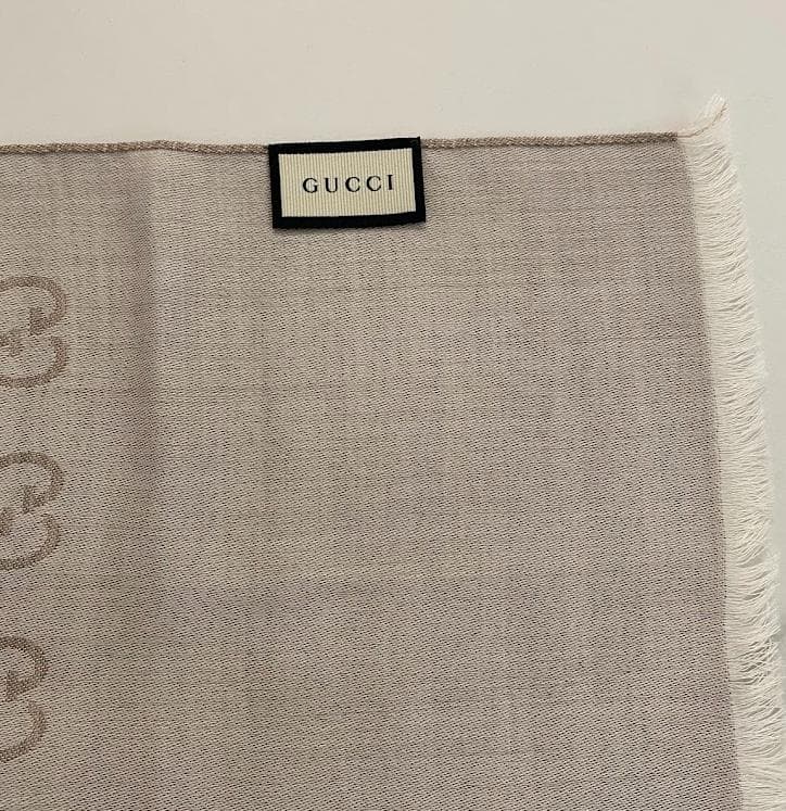 GUCCI GG柄 ストール ベージュ 180cm