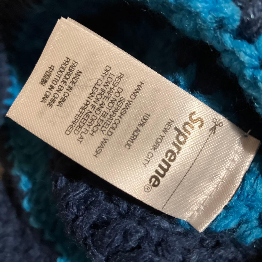 帽子 Supreme Crochet Logo Beanie 25FW