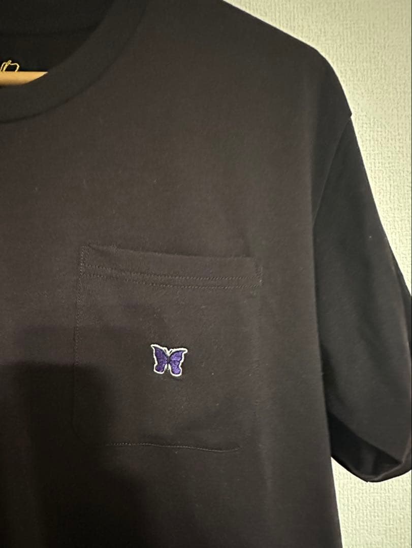 needles Tシャツ ダークパープル