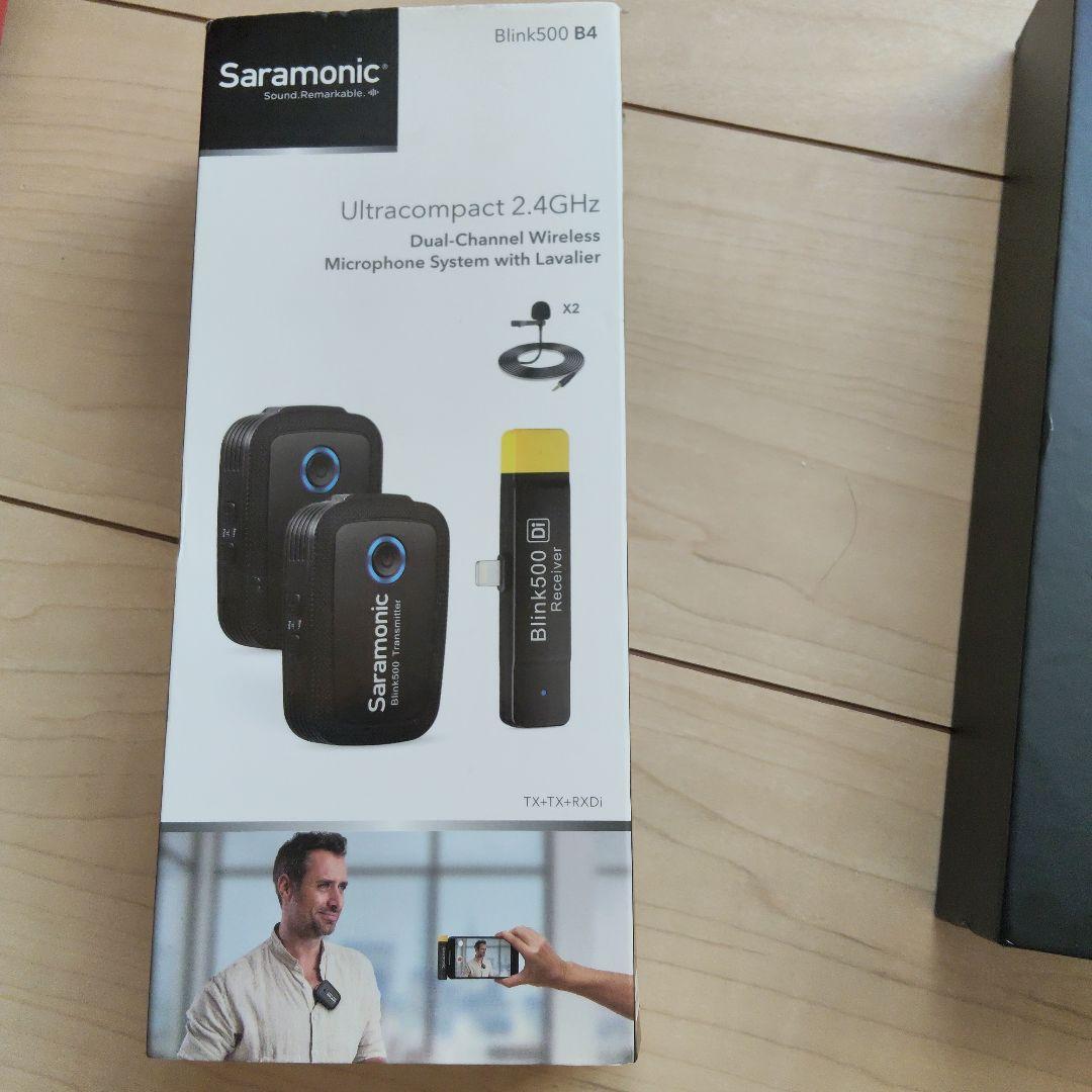 Saramonic Blink500 B4 ワイヤレスマイクシステム