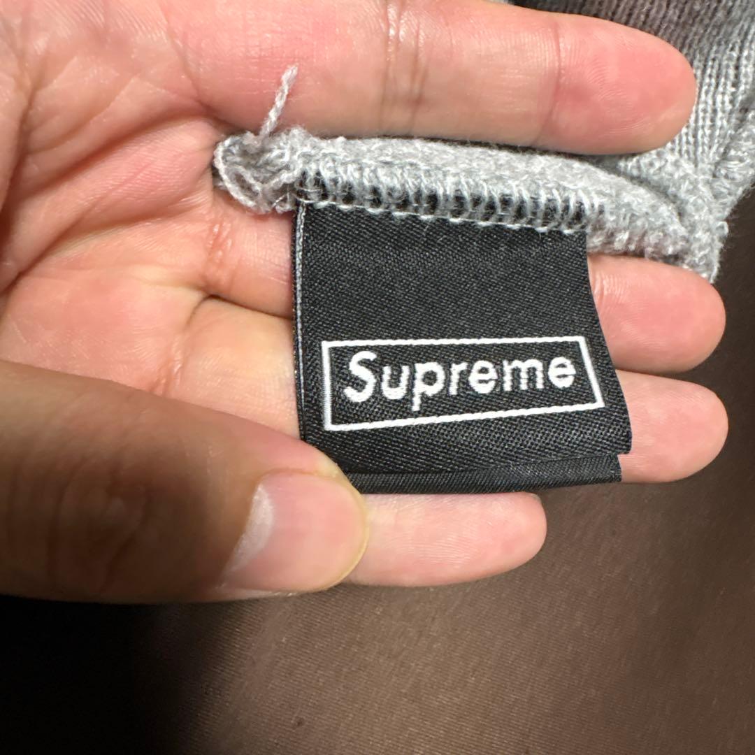 Supreme cross box logo beanie ニット帽　ビーニー