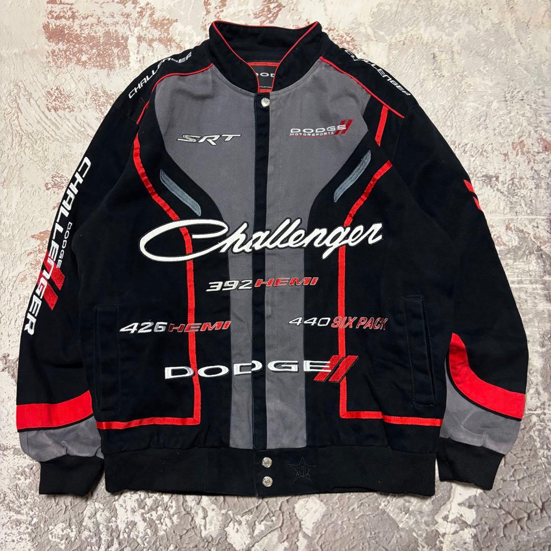 【極美品】Dodge Challenger JH デザイン レーシングジャケット