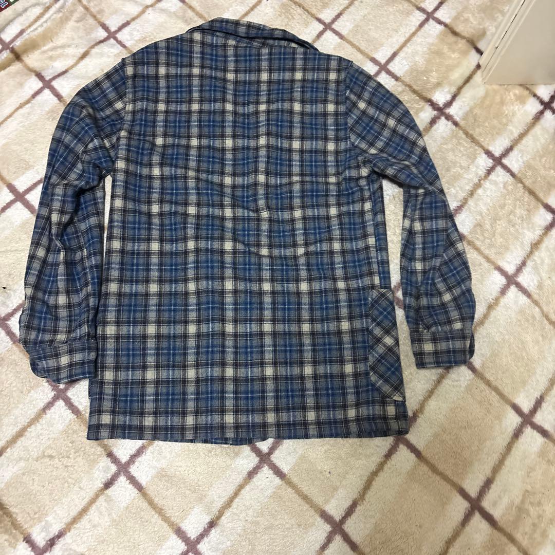 美品　70s Pendleton ウール チェック柄 テーラードジャケット