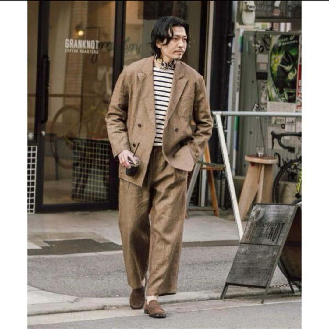 最終価格 アーバンリサーチ リネン セットアップ ROSSO