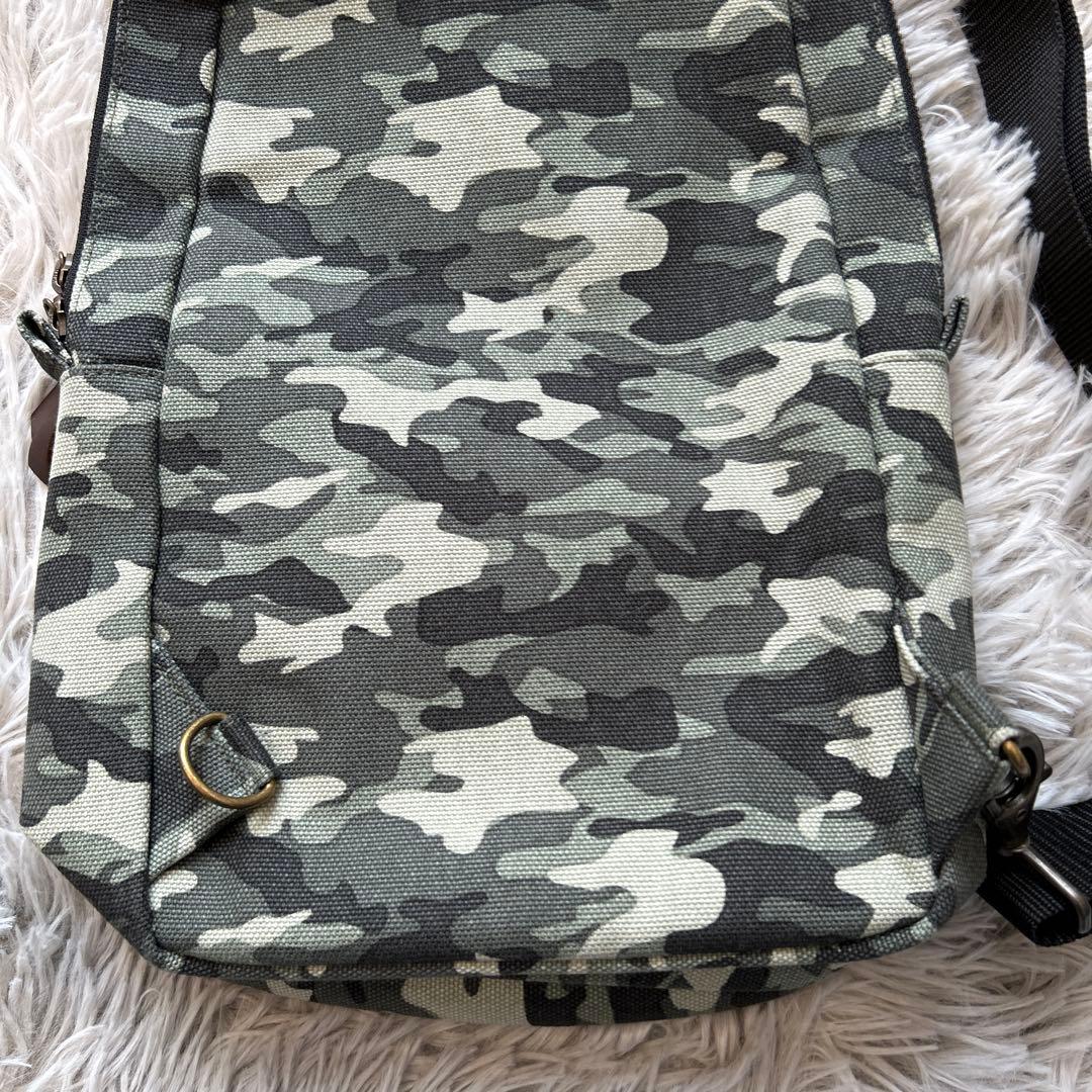 【新品】AYANOKOJI がま口ワンショルダーバッグ 受注生産 カモフラ柄