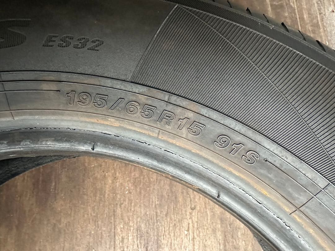 バリ溝 195/65R15 91S ヨコハマ 4本セット