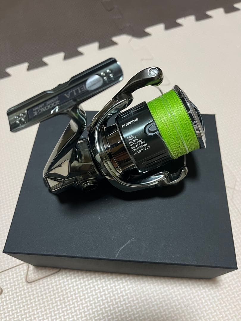 シマノ 美品 22ステラ 4000XG ノブカスタム