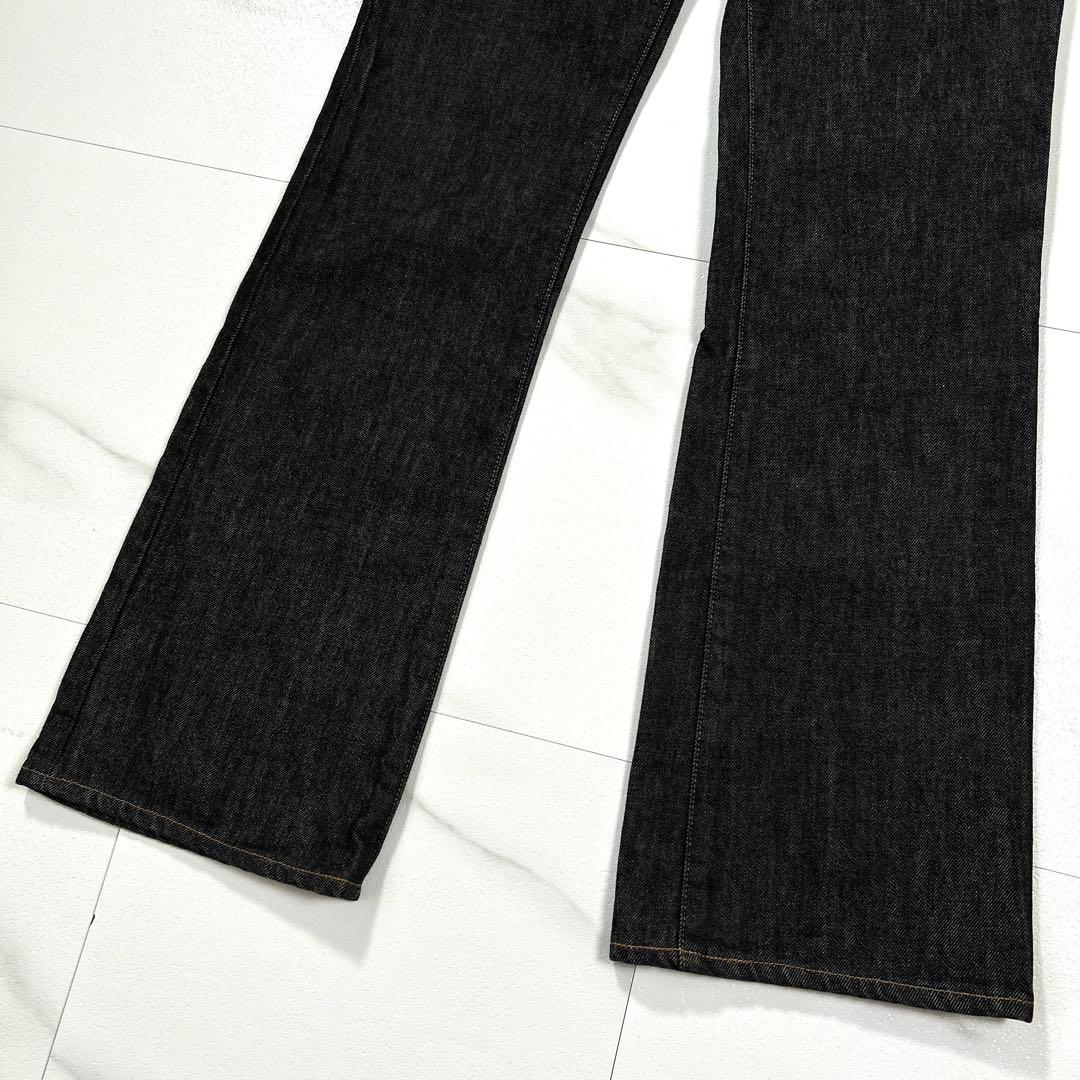 CLANE クラネ サイズ1 HIP HANG DENIM PANTS ブラック