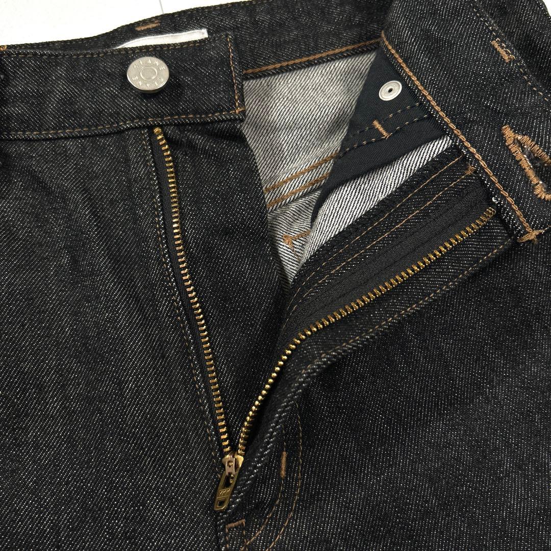 CLANE クラネ サイズ1 HIP HANG DENIM PANTS ブラック