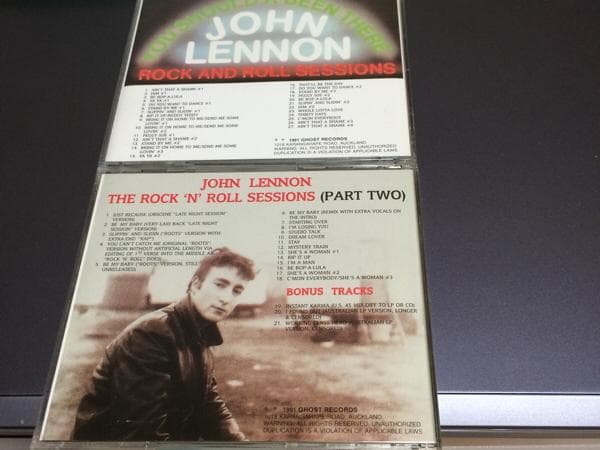 洋楽 JOHN LENNON/THE ROCK 'N' ROLL SESSION