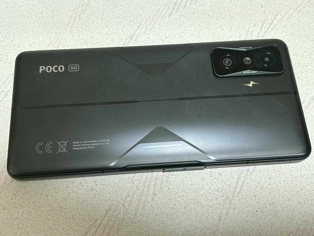 POCO 5G スマートフォン 本体 充電器付き