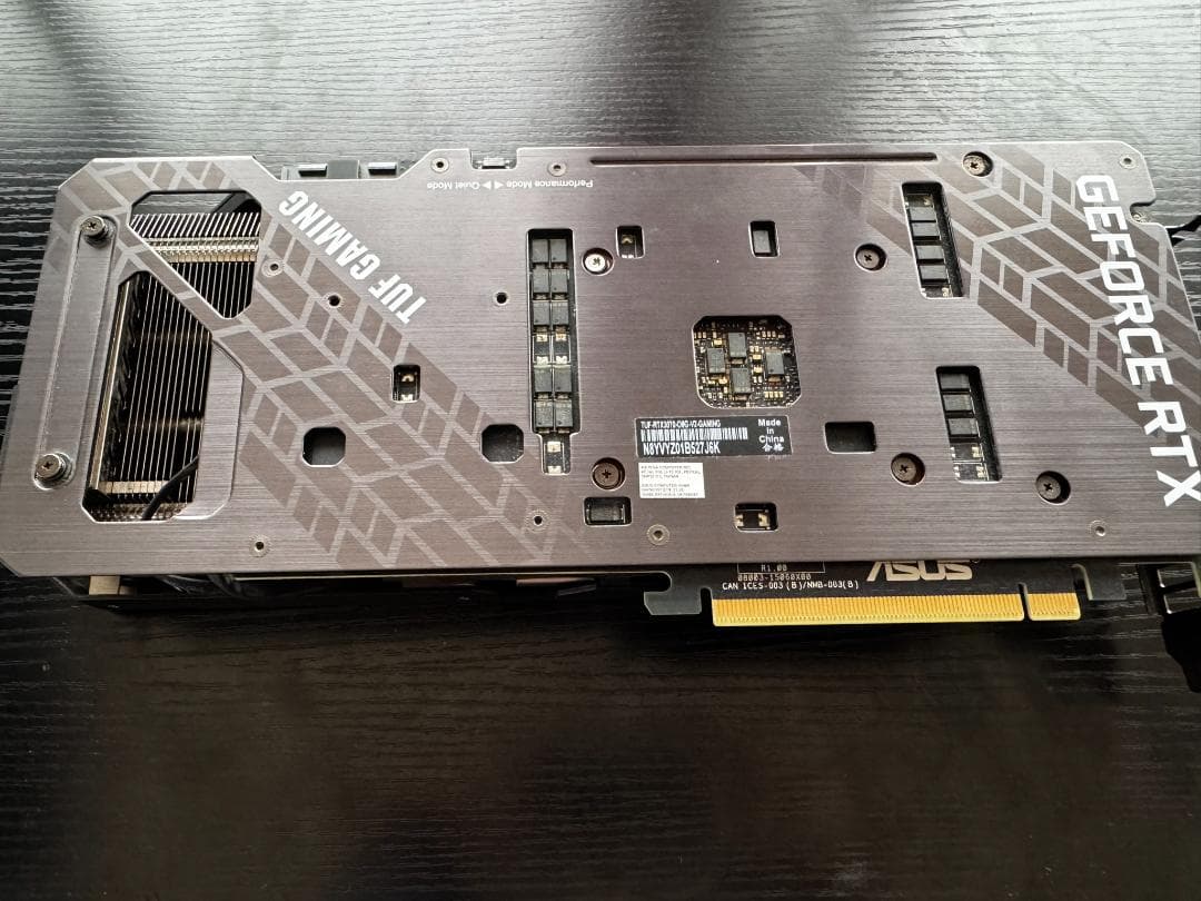 GeForce RTX 3070 8GB (動作確認済)