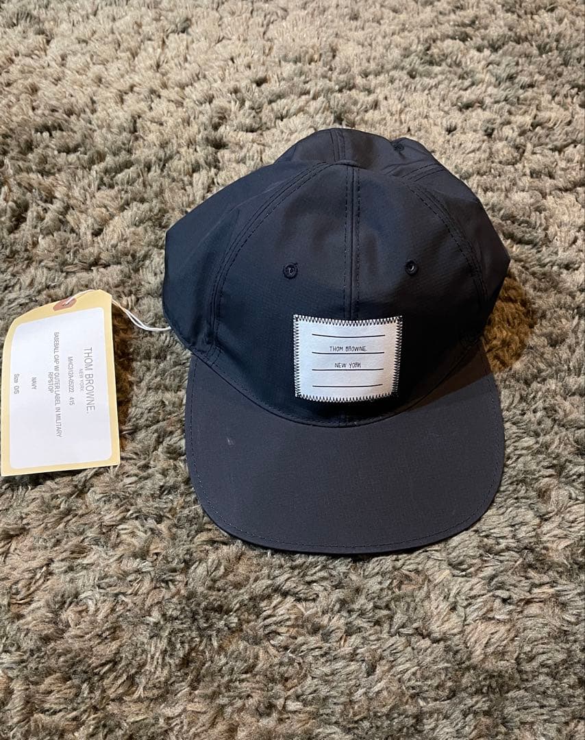 ひ*ろ様 THOM BROWNE トムブラウン キャップ ペーパータグ 4BAR