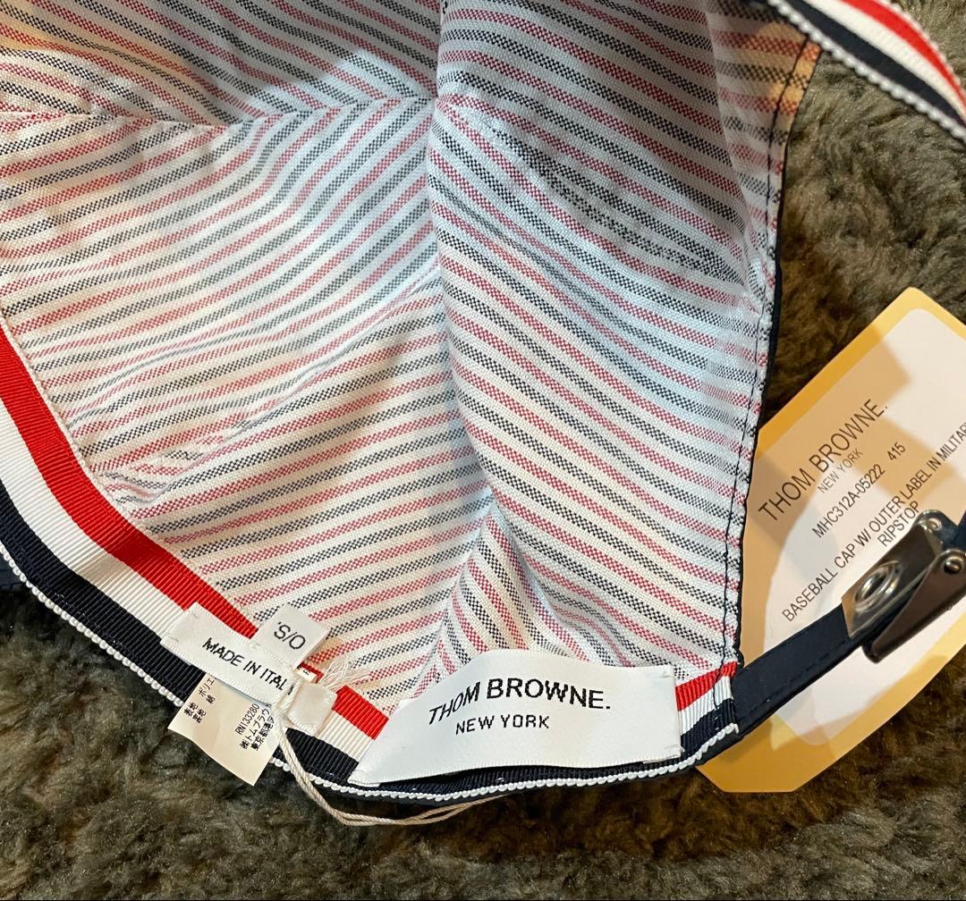 ひ*ろ様 THOM BROWNE トムブラウン キャップ ペーパータグ 4BAR