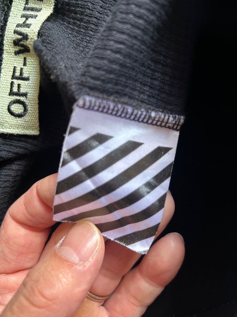 OFF-WHITE ブラック インナーパンツ