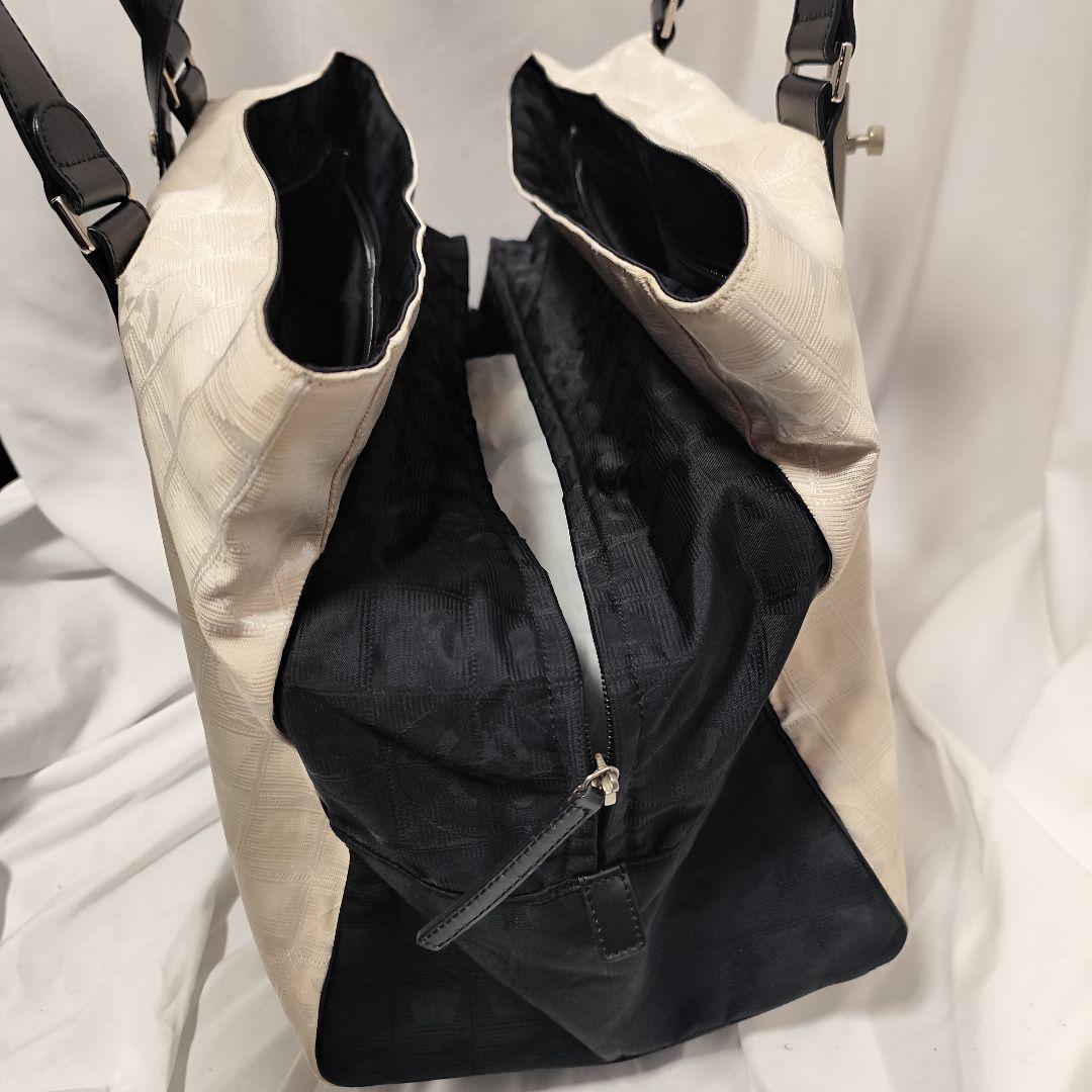 シャネル★ボストンバッグ★ニュートラベルライン 大容量☆パンダ 美品