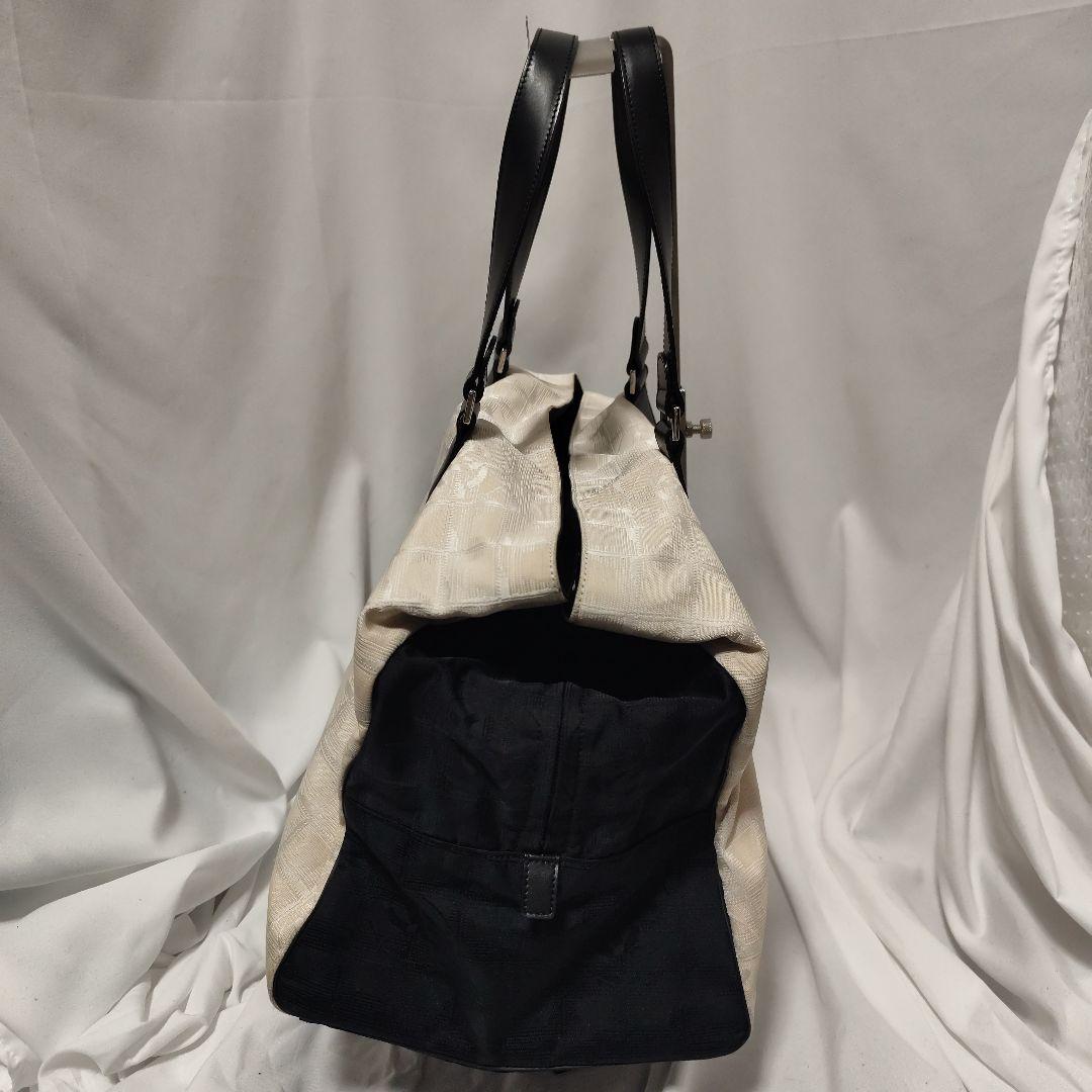 シャネル★ボストンバッグ★ニュートラベルライン 大容量☆パンダ 美品