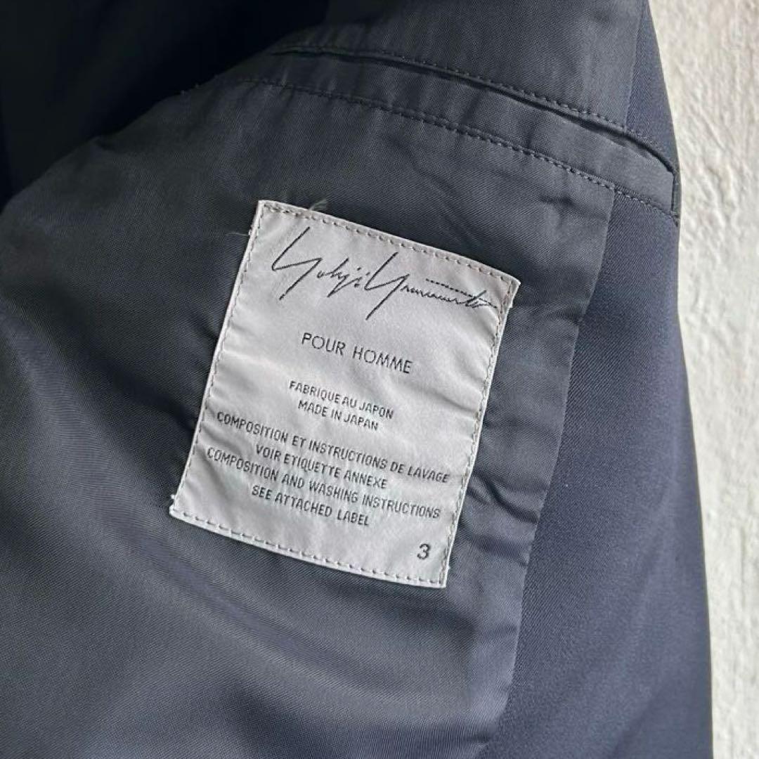 yohji yamamoto POUR HOMME 紺ブレ ブレザー