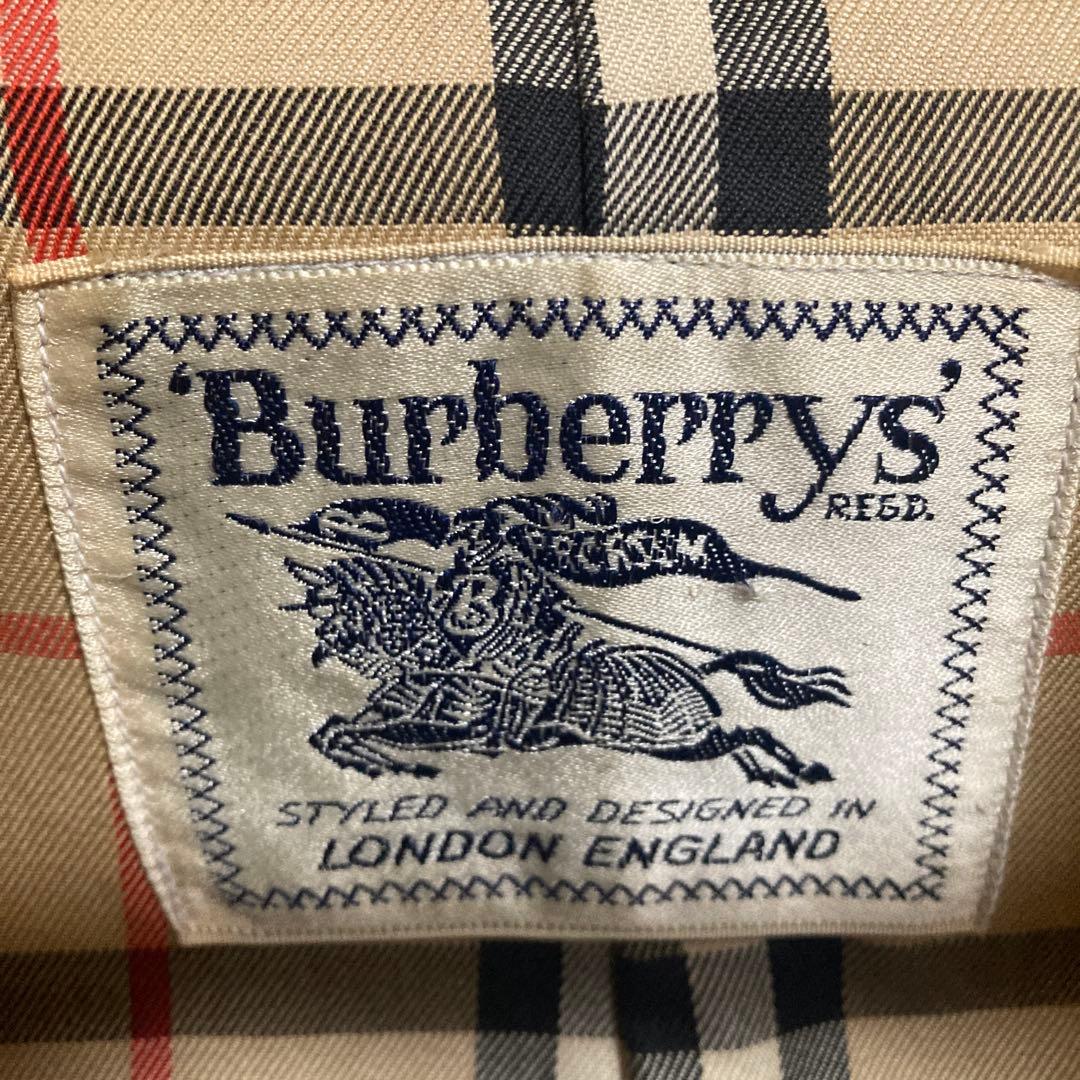 Burberry ビンテージ　ベージュ トレンチコート　ノバチェック　ベルト付き