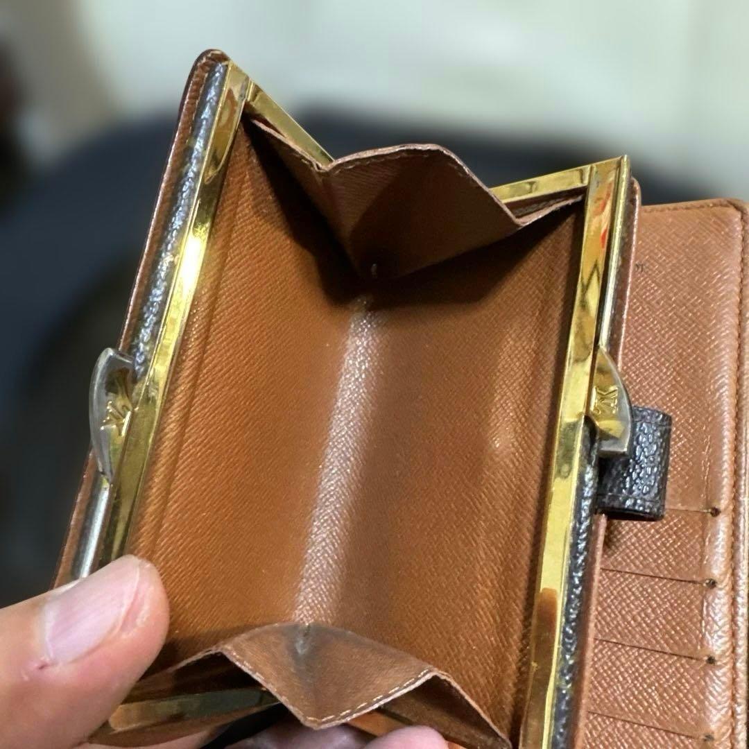 ⑧☆在庫SALE/良品 ♪モノグラム がま口 財布