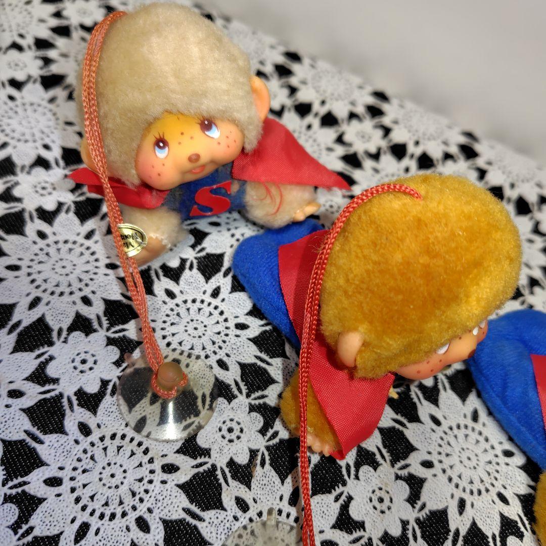 た*ぴ様 モンチッチ ぬいぐるみ スーパーマン風 4体セット 昭和レトロ ヴィン