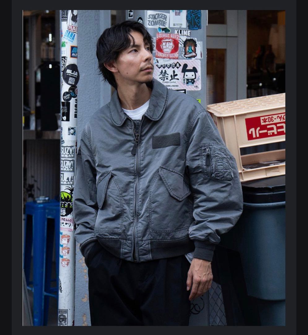 ジャケット・アウター fidelity VINTAGE WASH FLIGHT JKT