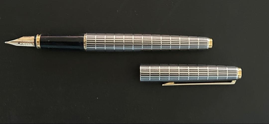 ビンテージPILOT万年筆1976製18K[格子]