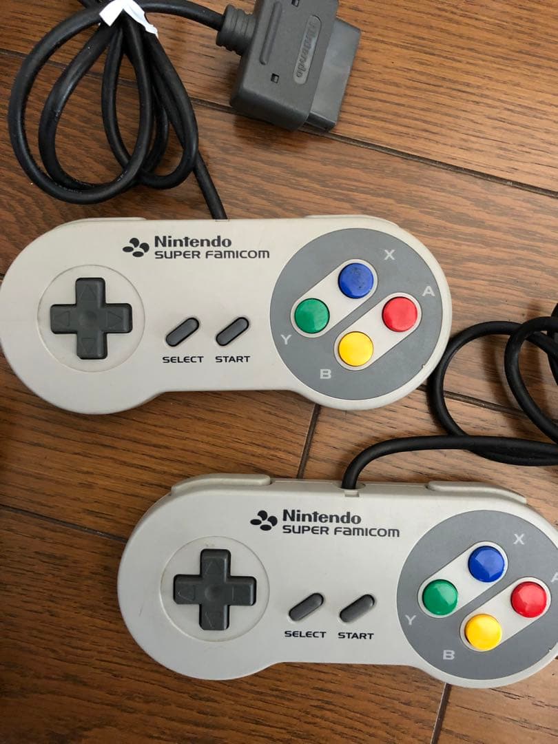 スーパーファミコン本体とソフト
