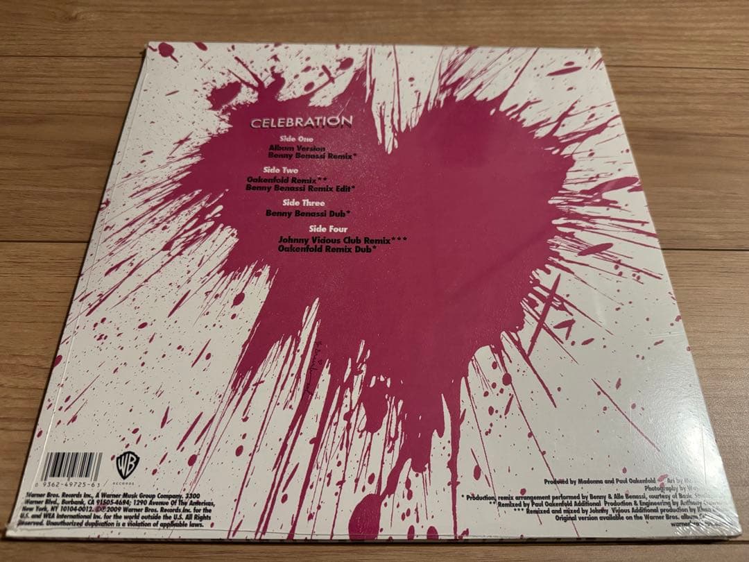 新品★MADONNA★CELEBRATION