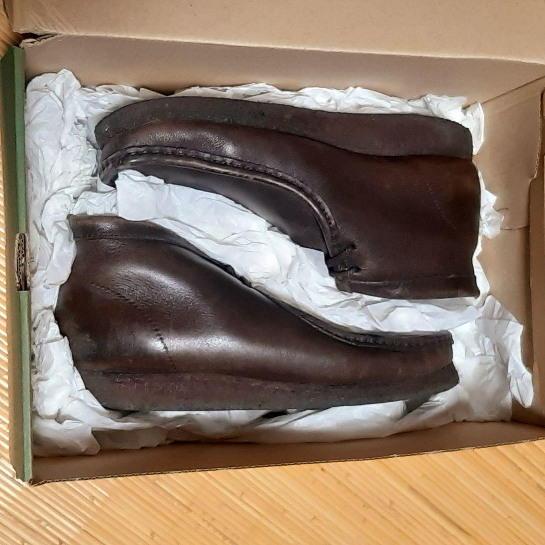 Clarks クラークス wallabeeレザー シューズ サイズ8 26cm