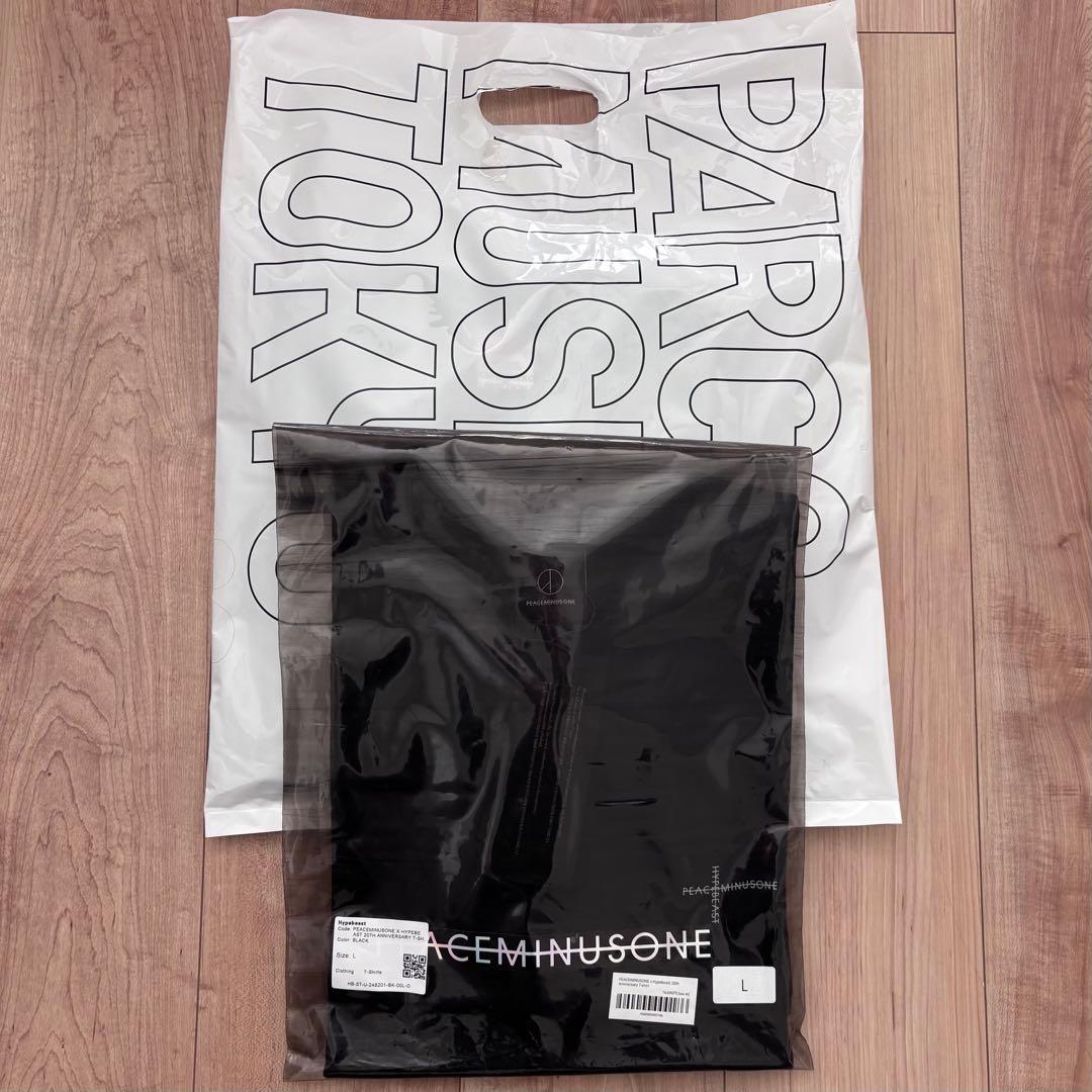 トップス PEACEMINUSONE X HYPEBEAST20TH T-SHIRT