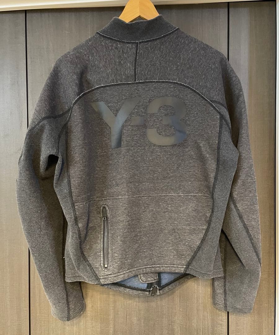 【お値引き】Y-3 グレー ジップアップジャケット