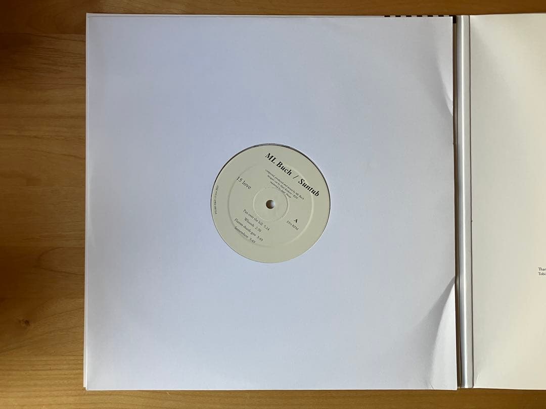 ML Buch / Suntub 日本限定盤LP