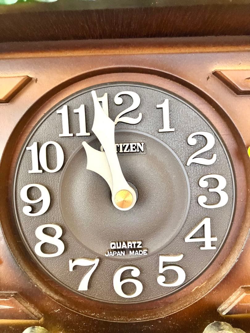 CITIZEN 木製カッコー時計 日本製