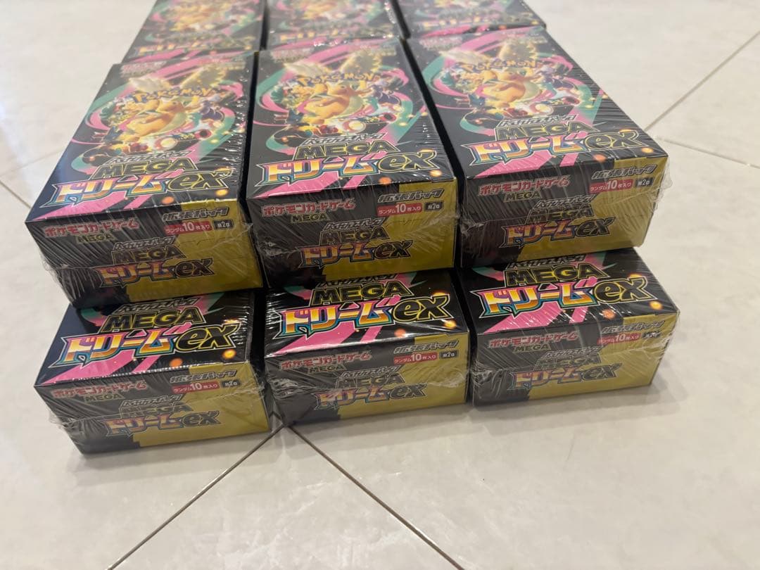 ポケモンカードゲーム MEGA ドリームEX シュリンク付き　12BOX