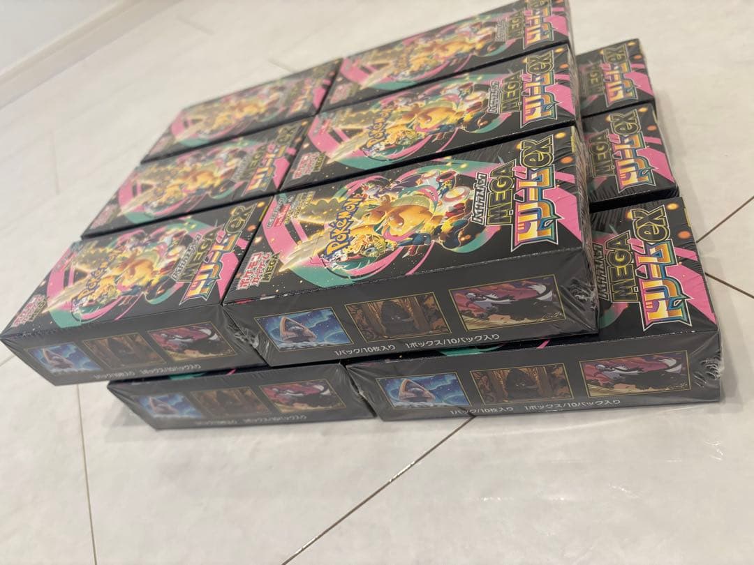 ポケモンカードゲーム MEGA ドリームEX シュリンク付き　12BOX