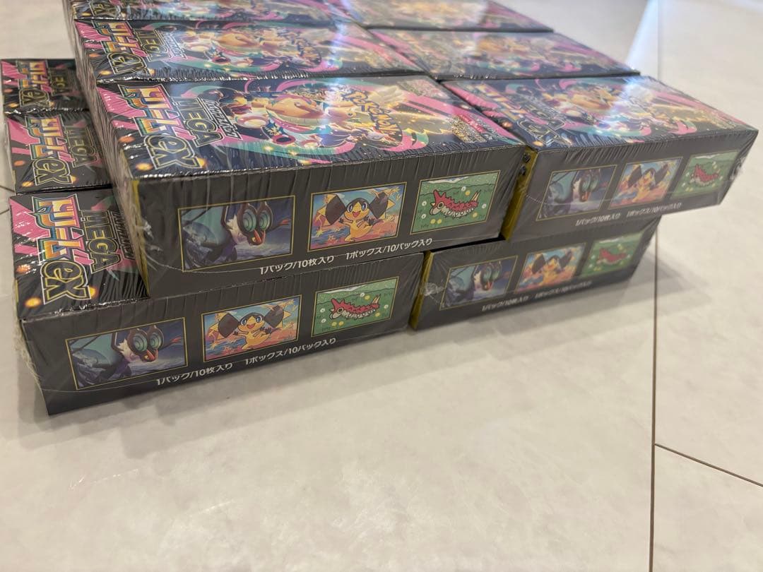 ポケモンカードゲーム MEGA ドリームEX シュリンク付き　12BOX