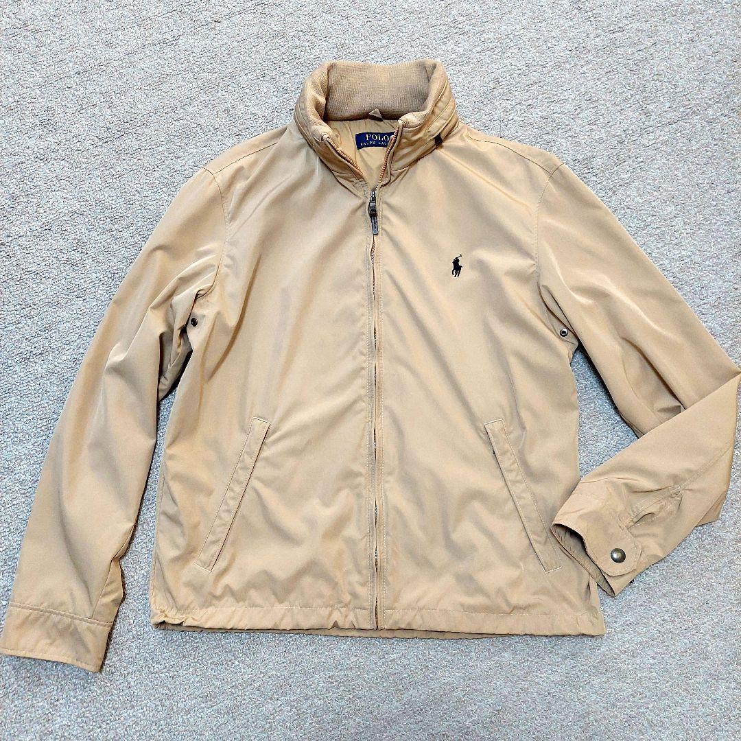 Polo Ralph Lauren ベージュジャケット、ブルゾン　M　極美品✨