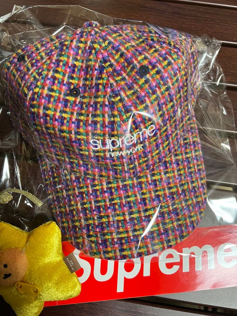 帽子 Supreme x Harris Tweed 6-Panel \"Red\"