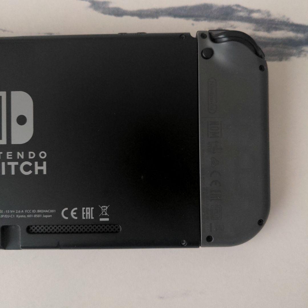 Nintendo　Switch本体セット　グレー　箱無し　美品