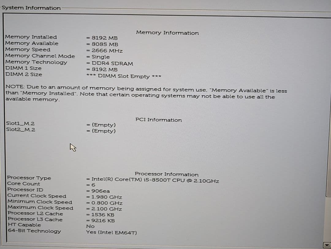 ミニPC Dell Optiplex3060 Win11 Core i5-8500 8GB