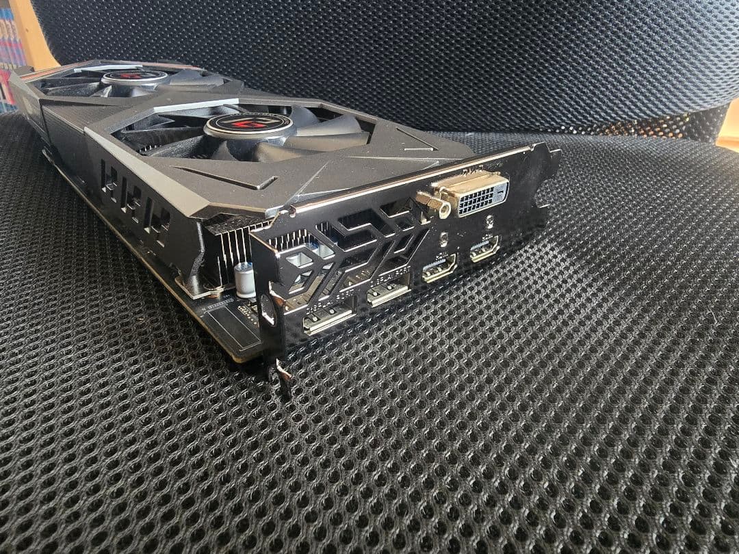 ASRock PHANTOM GAMING Radeon RX590 OC 美品