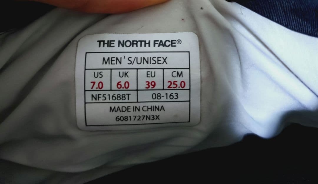 THE NORTH FACE ヌプシ ブーティ ノースフェイス モック 25cm